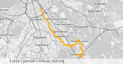 Превью маршрута события БК: Дорога в Саблино