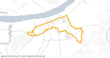 Карта вело-маршрута «BВ№10 Черное озеро»