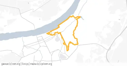 Карта вело-маршрута «Мотовилихинский»