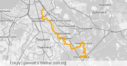 Превью маршрута события Пасхальное открытие