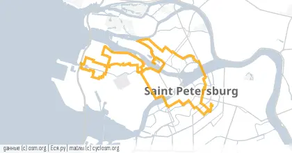 Карта вело-маршрута «ПНВ: Немой маршрут»