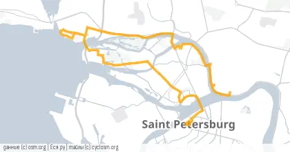 Карта вело-маршрута «Праздник к нам приходит»