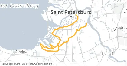 Карта вело-маршрута «Приключения в Угольной гавани»