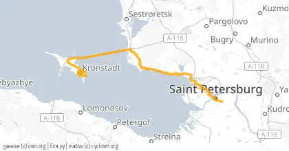 Карта вело-маршрута «ПВ: История Морского Города»