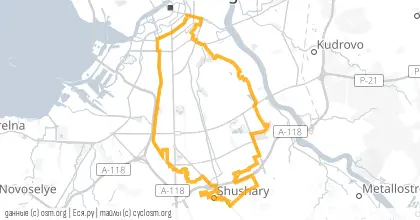 Карта вело-маршрута «ПВ: ТехноГенника»