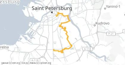Карта вело-маршрута «СРВ: Мелочи Быта»