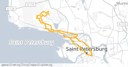 Карта вело-маршрута «СРВ: Вьетнамские Флешбеки»