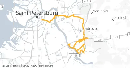 Карта вело-маршрута «СРВ: Юго-Восточный вояж»