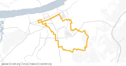 Карта вело-маршрута «Свет в лесу»