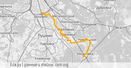 Превью маршрута события В: Тёмный Саблинский