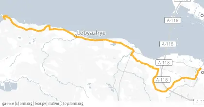 Карта вело-маршрута «ВелоЗакрытие»