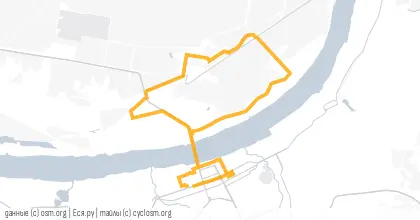 Карта вело-маршрута «Вкатываемся»