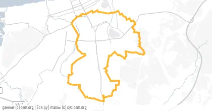 Карта вело-маршрута «ВВ №37 Жаркий»