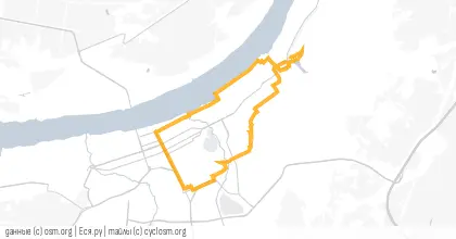 Карта вело-маршрута «ВВ №47 Очередной»