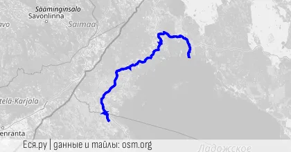 Превью путешествия Кузнечное - Импилахти - Сортавала