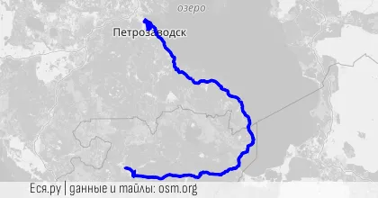 Превью путешествия Петрозаводск - Лодейное поле