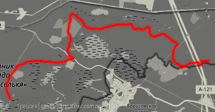Превью маршрута заказник