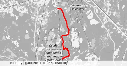 Превью маршрута Чоловская Выра