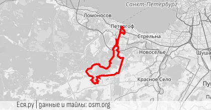 Превью маршрута Фонтанная дорога