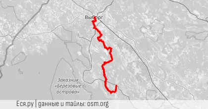 Превью маршрута Посиделкинская БА