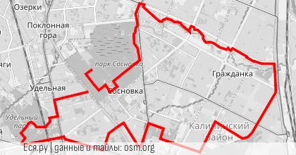 Превью маршрута Прогулка по паркам