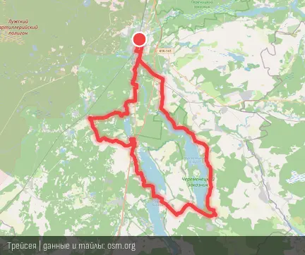 Превью маршрута Верная Луга