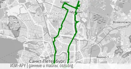 СРВ: Муринский Лобовой Маршрут