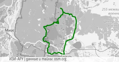 Чебаркуль - озера