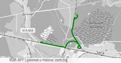 Тропки на окраине Мги