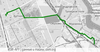 Коротким маршрутом до электрички