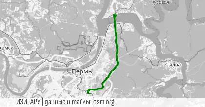 С места привала до дома