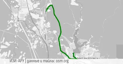 Место 2 ночевки - Александровск