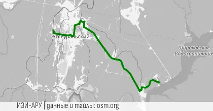 Углеуральский - место 1 ночевки 