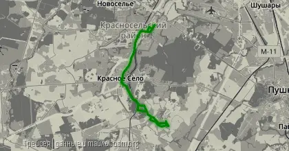 До Дудергофа через Красное село