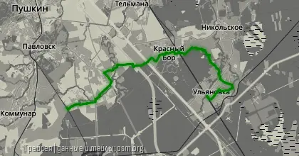 Ручеёк течёт в Саблино